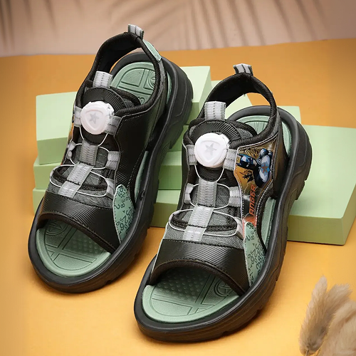 Slip-on Sports Sandals For Boys & Girls Light Green