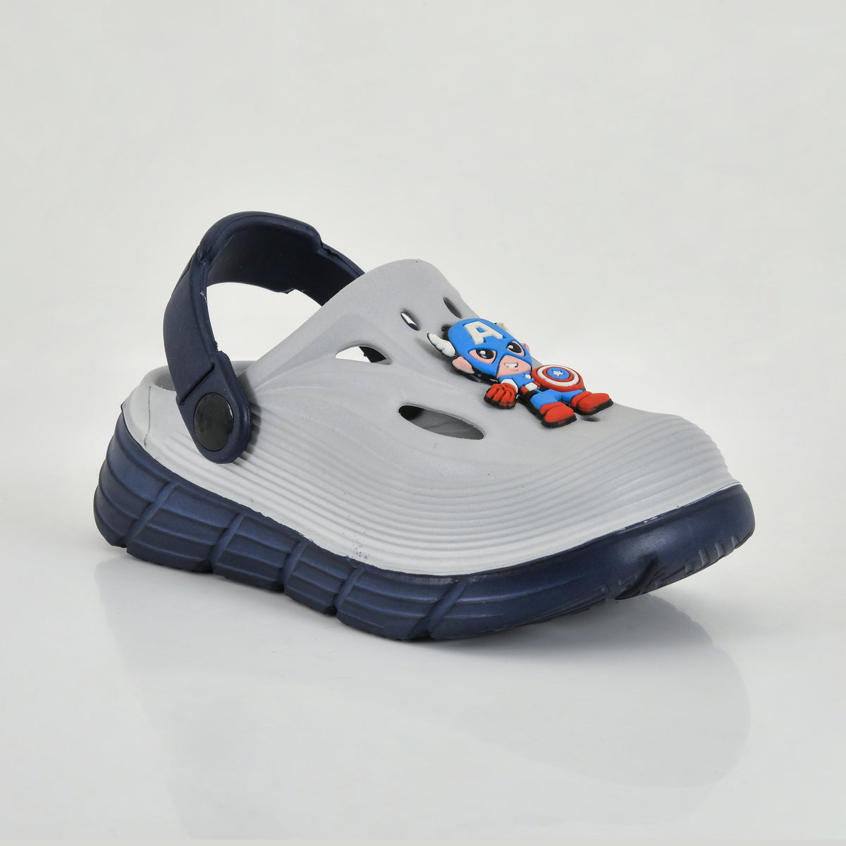 Star Kidz Slip-on Clogs For Boys & Girls Light Blue