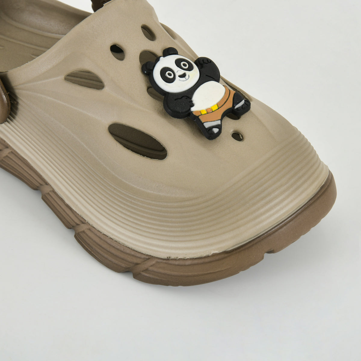Star Kidz Slip-on Clogs For Boys & Girls Brown