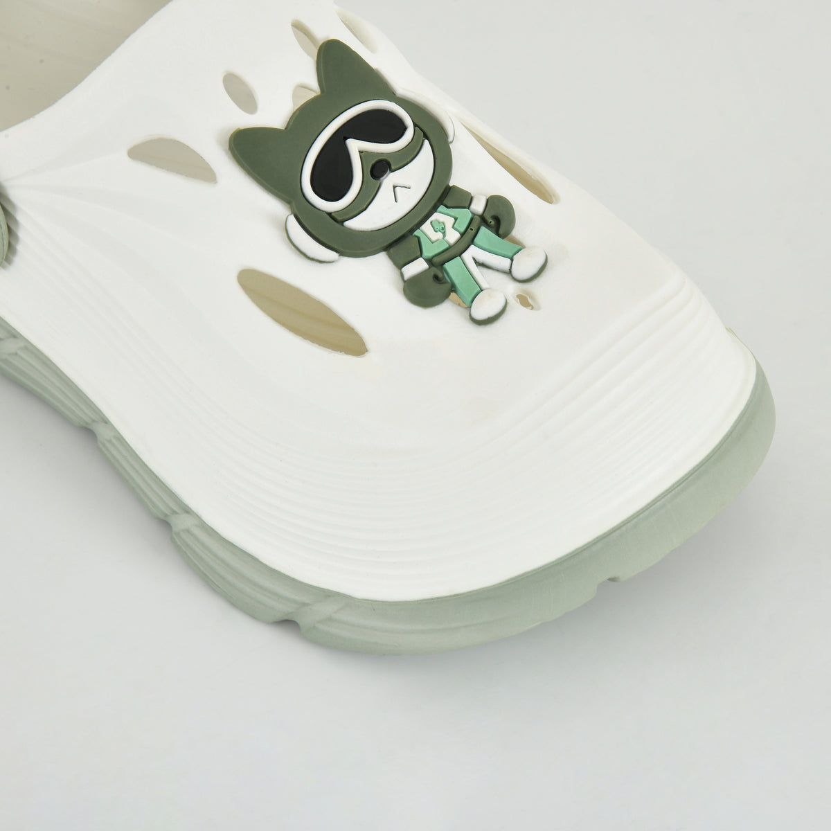Star Kidz Slip-on Clogs For Boys & Girls Silver