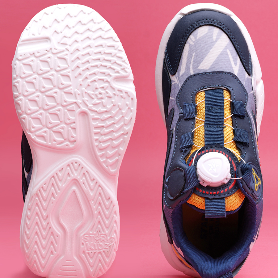 Slip on Sneakers For Boys & Girls (Dark Blue, 5-13 Year)