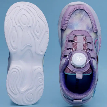 Drawstring Casual Shoes For Boys & Girls  (Purple,3 to 9 years)