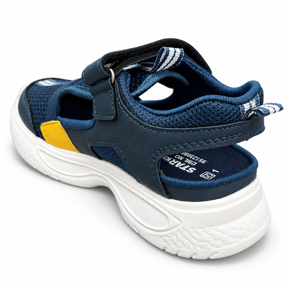 Star Kidz Velcro Sports Sandals For Boys & Girls Light Blue