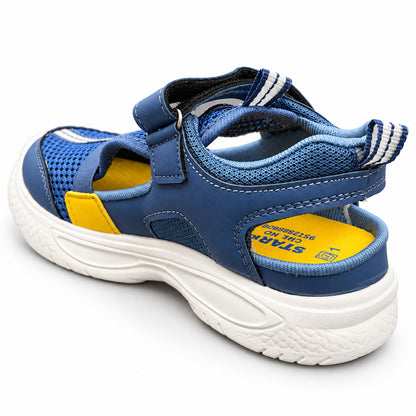 Star Kidz Velcro Sports Sandals For Boys & Girls Dark Blue