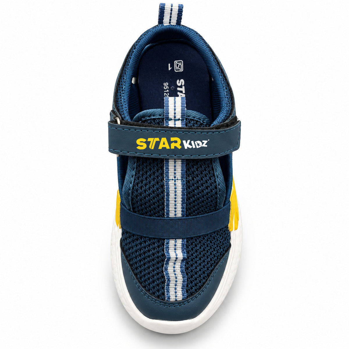Star Kidz Velcro Sports Sandals For Boys & Girls Light Blue