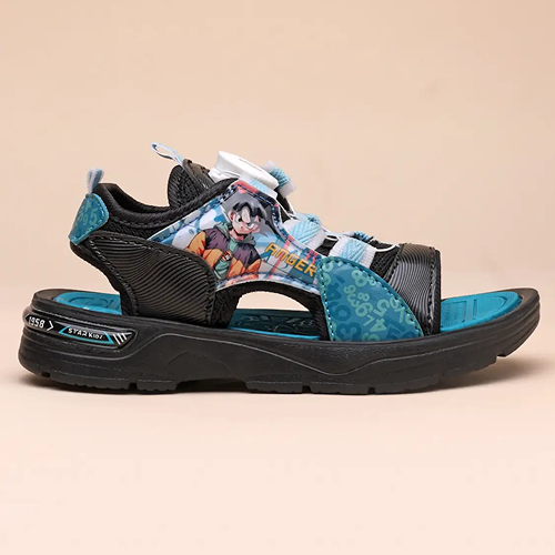 Slip-on Sports Sandals For Boys & Girls Black