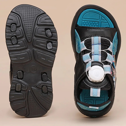 Slip-on Sports Sandals For Boys & Girls Black