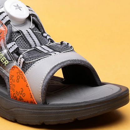 Slip-on Sports Sandals For Boys & Girls Grey