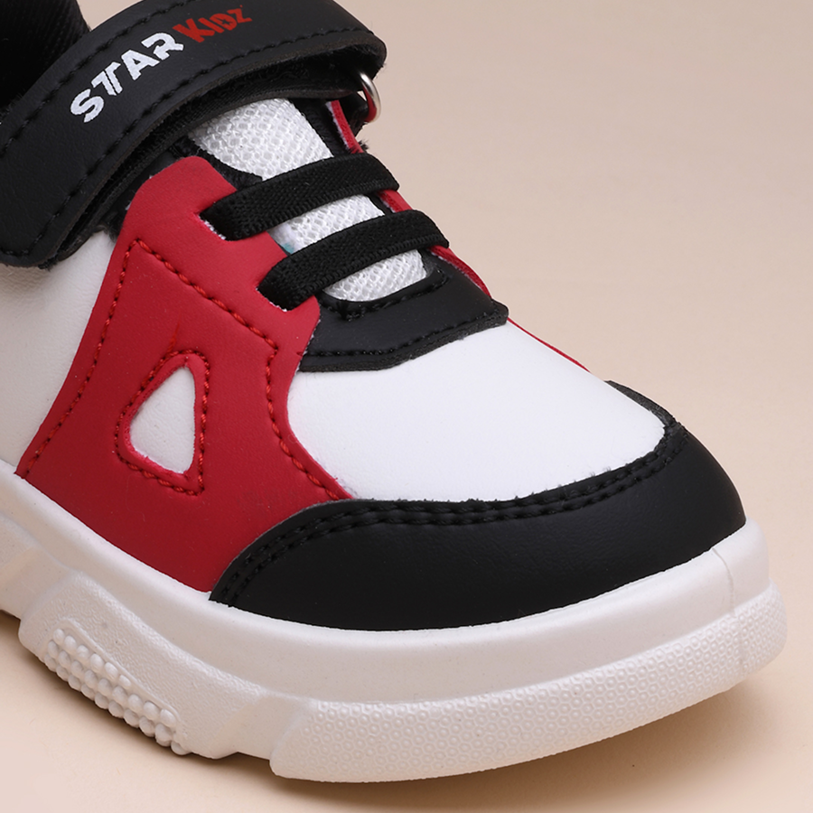 Velcro Sneakers For Boys & Girls  (Black, 2-5 Year)