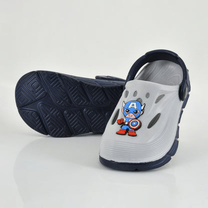 Star Kidz Slip-on Clogs For Boys & Girls Light Blue