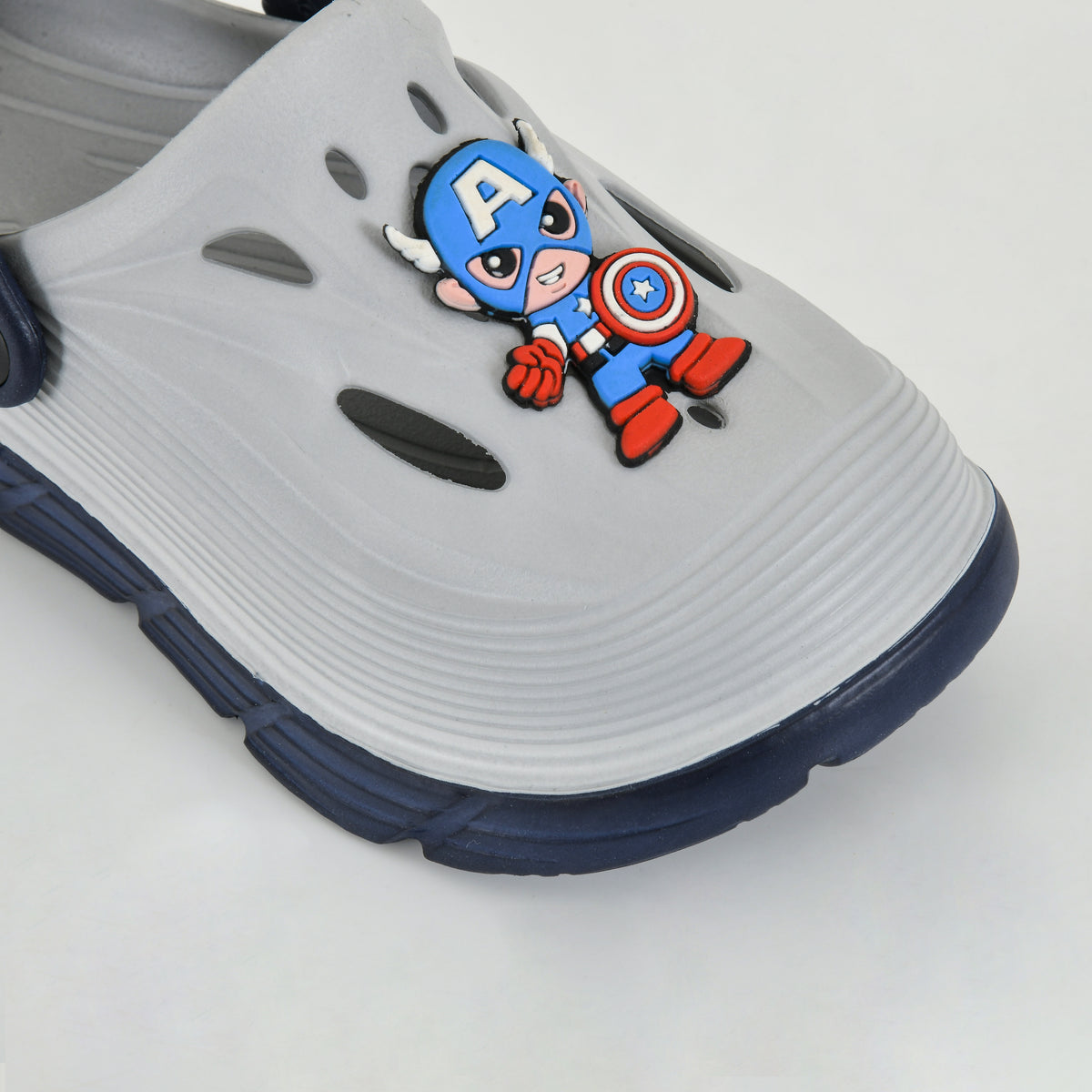 Star Kidz Slip-on Clogs For Boys & Girls Light Blue