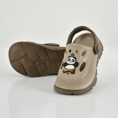 Star Kidz Slip-on Clogs For Boys & Girls Brown