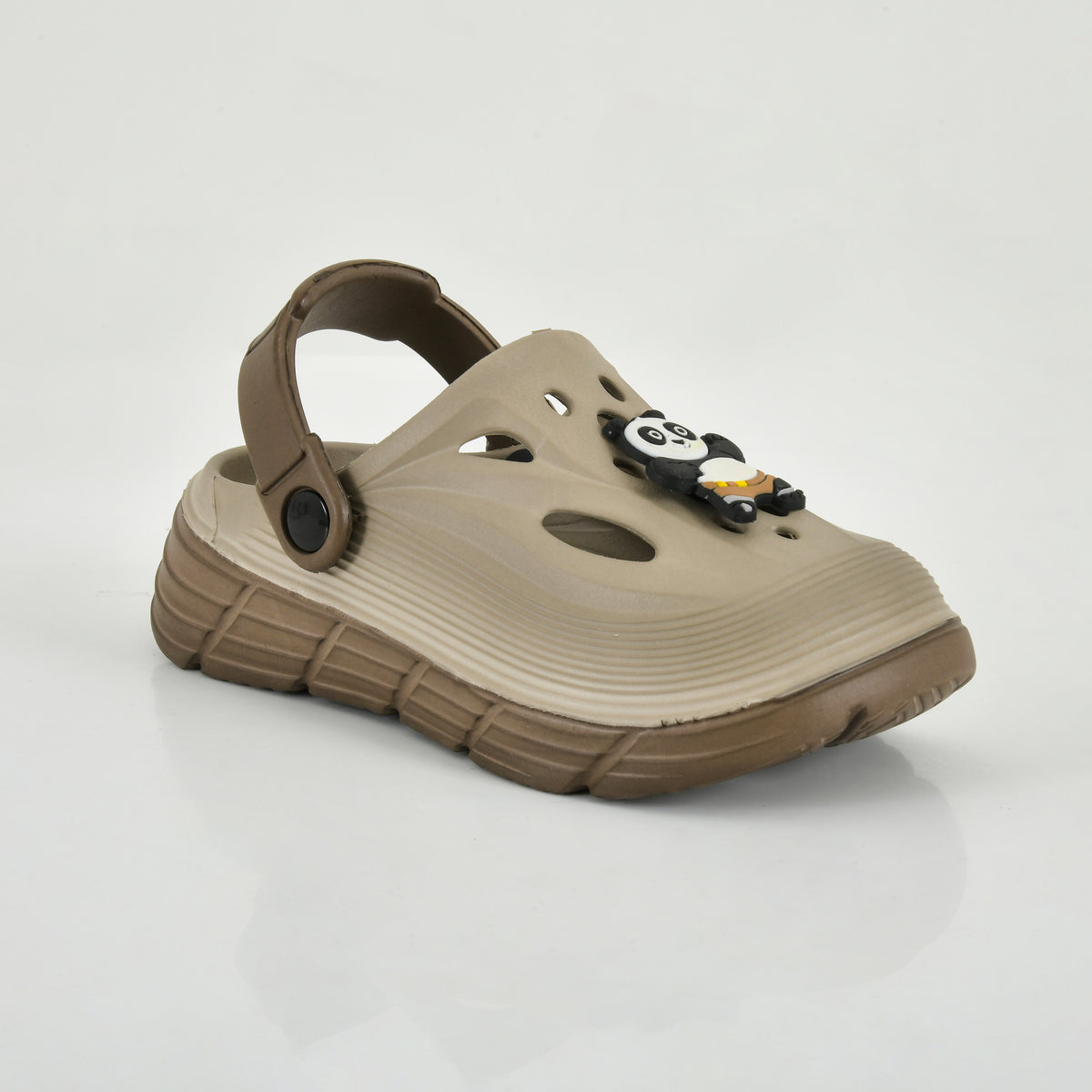 Star Kidz Slip-on Clogs For Boys & Girls Brown