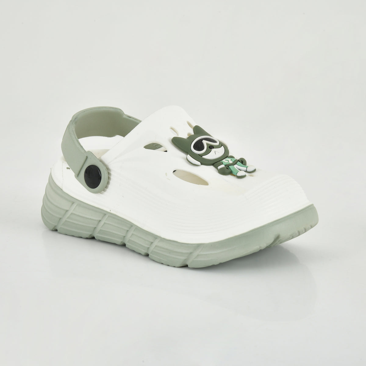 Star Kidz Slip-on Clogs For Boys & Girls Silver