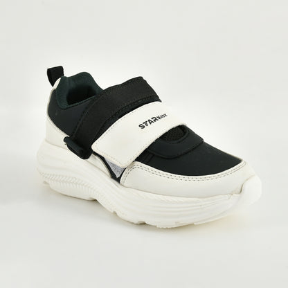 Star Kidz Velcro Sneakers For Boys & Girls Black