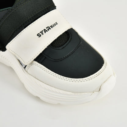 Star Kidz Velcro Sneakers For Boys & Girls Black