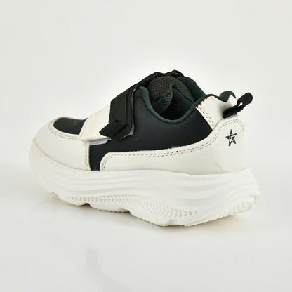 Star Kidz Velcro Sneakers For Boys & Girls Black