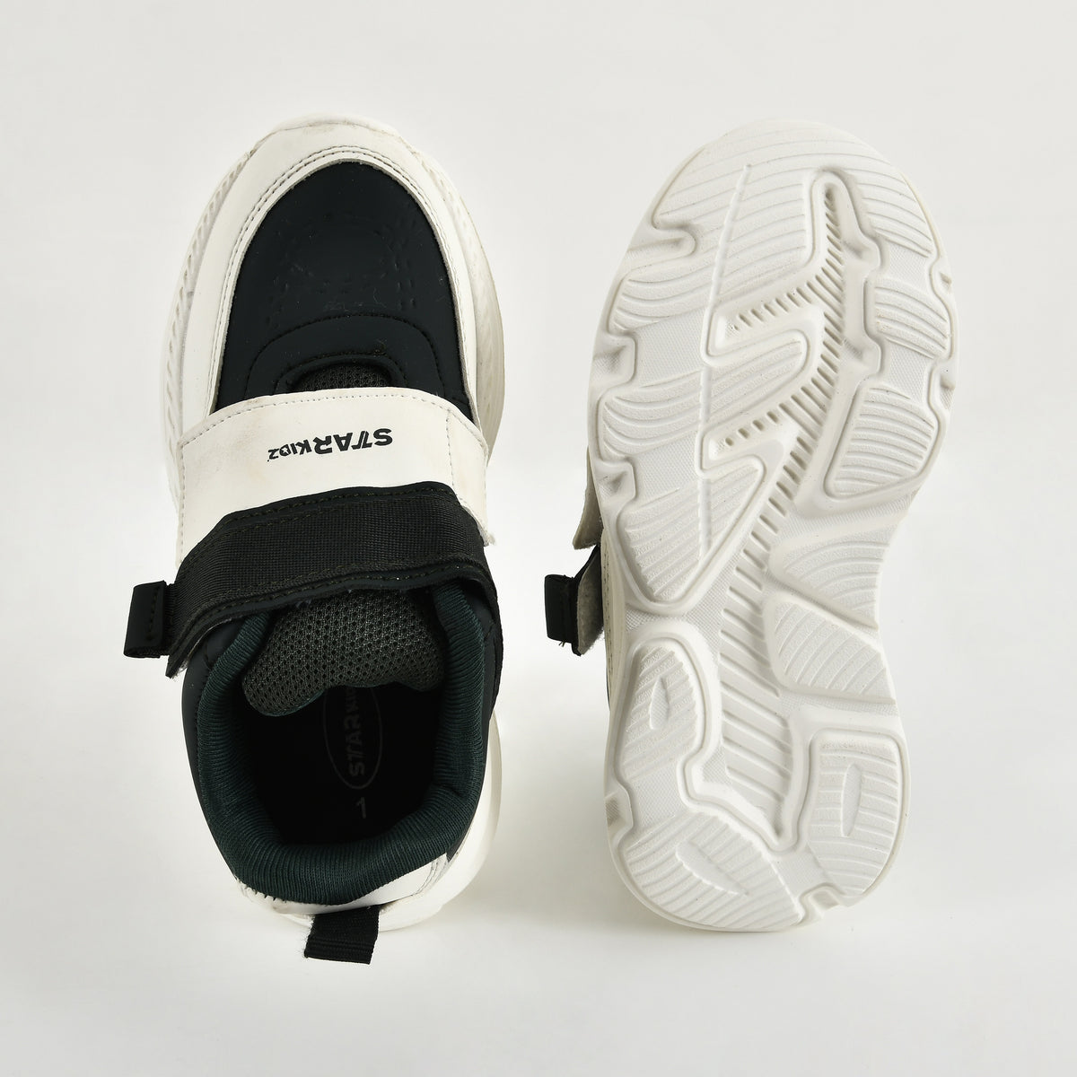 Star Kidz Velcro Sneakers For Boys & Girls Black