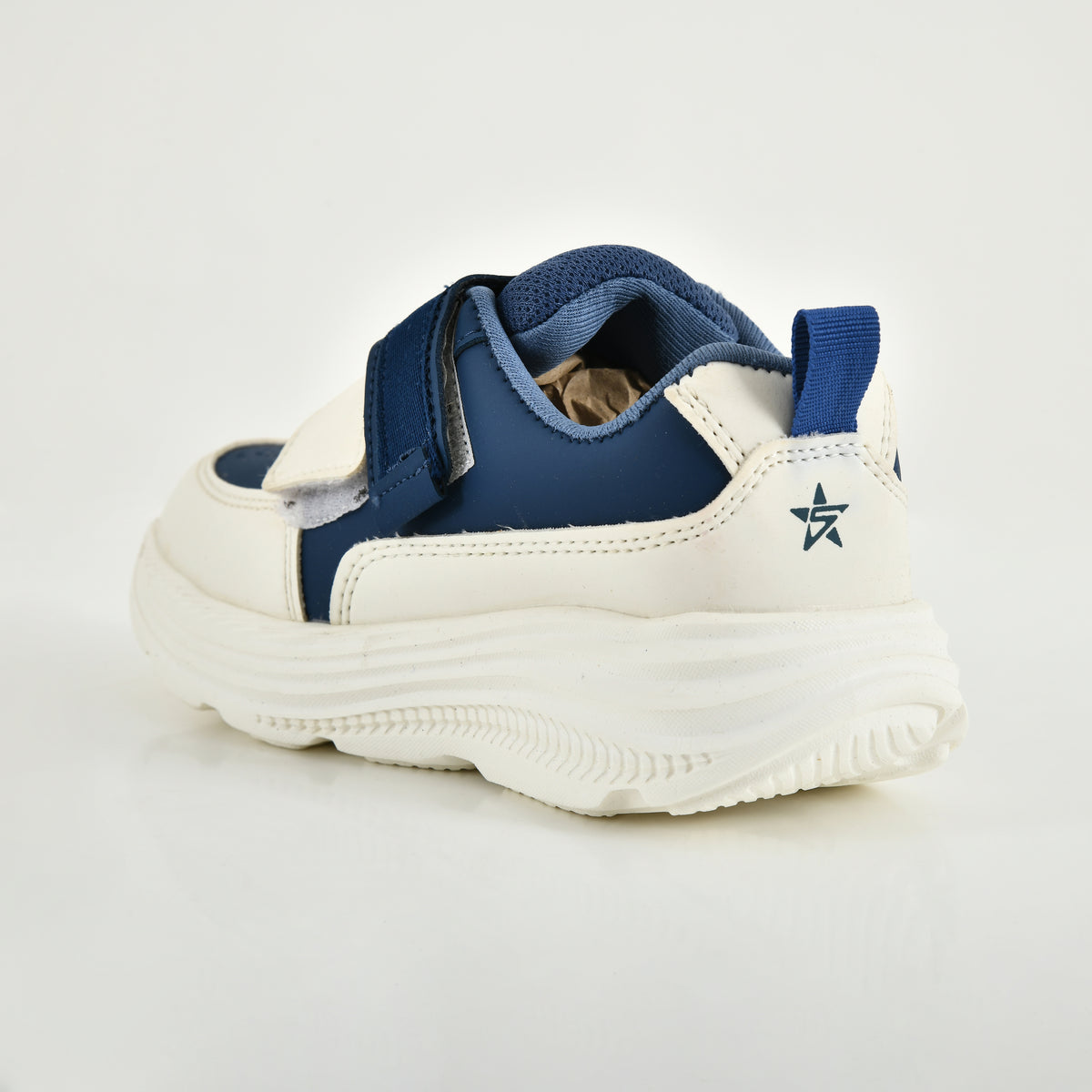 Star Kidz Velcro Sneakers For Boys & Girls Blue