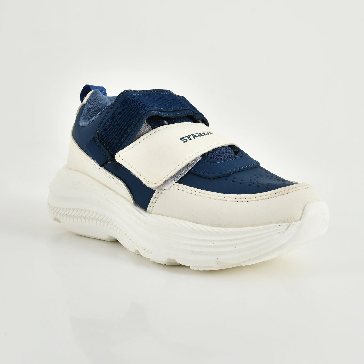 Star Kidz Velcro Sneakers For Boys & Girls Blue