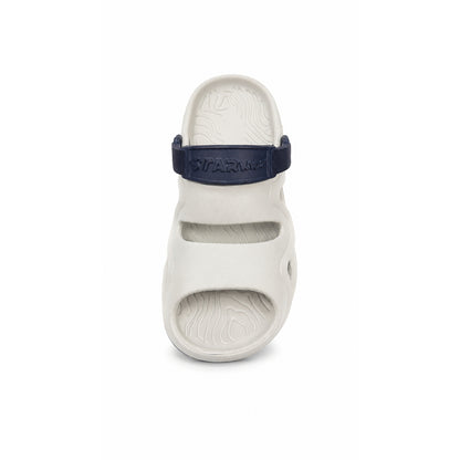 Star Kidz Clogs For Boys & Girls White Blue