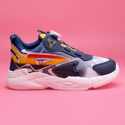 Slip on Sneakers For Boys & Girls  (Dark Blue, 5-13 Year)