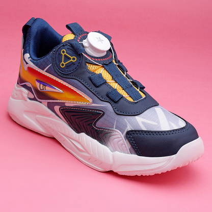 Slip on Sneakers For Boys & Girls  (Dark Blue, 5-13 Year)