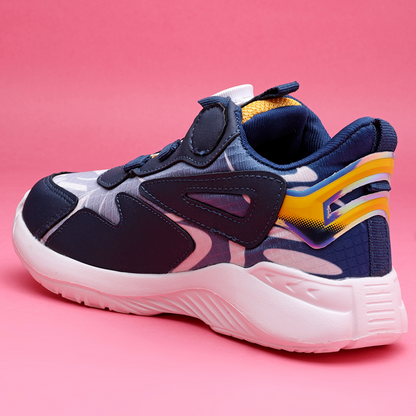Slip on Sneakers For Boys & Girls  (Dark Blue, 5-13 Year)