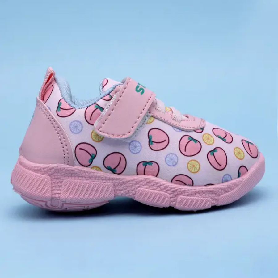 Velcro Chu Chu Shoes For Boys & Girls  (Pink ,12months to 3.5years)