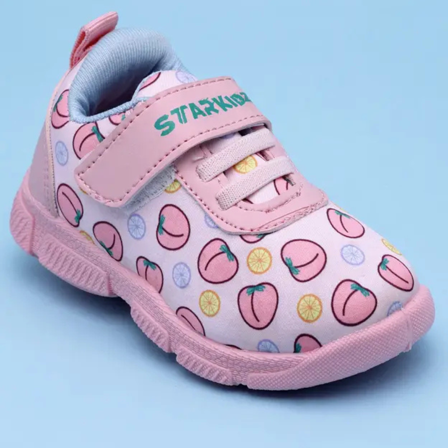 Velcro Chu Chu Shoes For Boys & Girls  (Pink ,12months to 3.5years)
