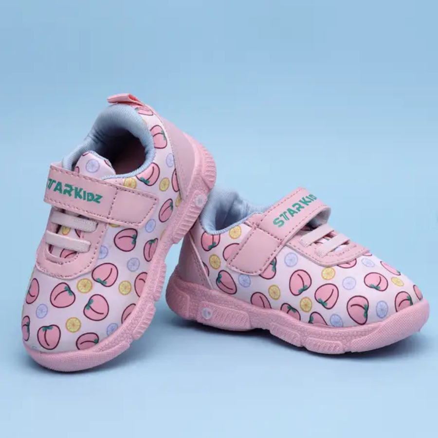 Velcro Chu Chu Shoes For Boys & Girls  (Pink ,12months to 3.5years)