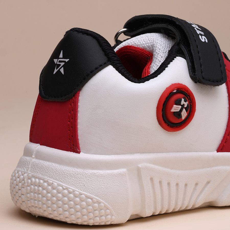 Velcro Sneakers For Boys & Girls  (Black, 2-5 Year)