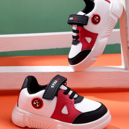 Velcro Sneakers For Boys & Girls  (Black, 2-5 Year)