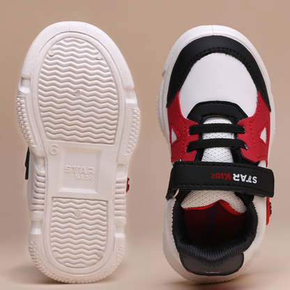 Velcro Sneakers For Boys & Girls  (Black, 2-5 Year)