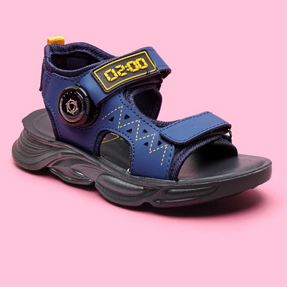 Star Kidz Velcro Sports Sandals For Boys & Girls (Blue)